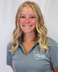 Congratulations to Hailey Derrickson who tied the school record for low  round with a blistering 67 (-5) in today's first round of the Lilac  Collegiate.