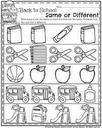There's a little something here for everyone, no matter what your situation. Back To School Preschool Worksheets Planning Playtime