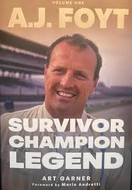 Thankfully a couple months ago I received a copy of AJ FOYT Survivor  Champion Legend 🏁 Which I enjoyed reading immensely…. As I had attended  many events, that he was racing in