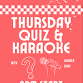 Thusday night Quiz and Karaoke with Danger dan event in Preston