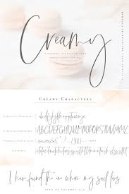 Handwriting fonts bring a new artistry to fonts, as they are actually based on people's individual handwriting. Creamy Handwritten Font Signature Fonts Free Calligraphy Fonts Lettering Tutorial Fonts