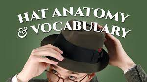 Men S Hats Essentials 101 Anatomy Vocabulary Youtube