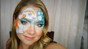 Pokemon Goldeen Face Painting Tutorial