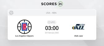 Jazz vs clippers live stream: Los Angeles Clippers Vs Utah Jazz H2h For 20 February 2021
