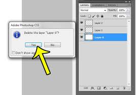 This layer is always locked initially because of safety . How To Delete The Background Layer In Photoshop Cs5 Live2tech