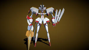 Several colors to choose from! Darling In The Franxx Strelizia Low Poly Buy Royalty Free 3d Model By Moreo Moeneo 2d0ea70