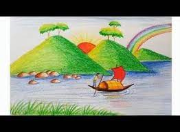 Drawing Cool For Kids 23 Ideas Scenery Drawing For Kids Nature Drawing For Kids Nature Drawing Childrens drawings seamless pattern with animals.