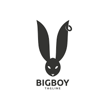 Bigboy Logo Rabbit Logo Online Logo Design Logo Design Premade Logo Design