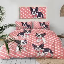 1 housebreaking your french bulldog. Beddingoutlet French Bulldog Duvet Cover Set Cartoon Dog Bedding Set For Kids Watercolor Puppy Paws Bedspread Cactus Bed Cover Bedding Sets Aliexpress