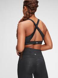 I could genuinely wear this gap sports bra all day long and stay comfortable. Gapfit Medium Impact Crossback Sports Bra Gap