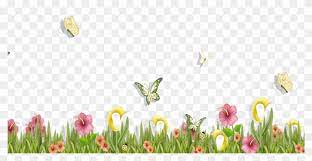 Find high quality butterfly clipart, all png clipart images with transparent backgroud can be download for free! Grass With Butterflies And Flowers Png Clipart Spring Flowers And Butterflies Clipart Transparent Png Download 1368x855 2744343 Pngfind