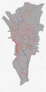 Quezon city, also known as the city of quezon and q.c., is the most populous city in the philippines. Commonwealth Quezon City Map Hd Png Download Vhv