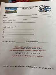 Anticipating Christmas and the New Year, then plan to join the Elizabeth  Township Seniors as they travel through time to the Creation Museum and the  Ark Encounter in May. Check details and