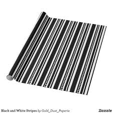 Black And White Striped Wrapping Paper Near Me Black And White Stripes Wrapping Paper Zazzle Com White Stripe Stripes Wrapping Paper