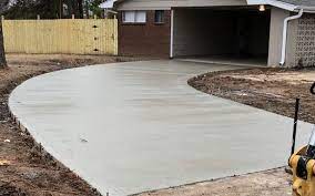 There is no recommended thickness. New Concrete Driveway By Carmical Construction And Concrete Service In Cabot Ar Alignable
