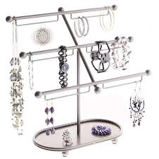 Let the glue dry completely before setting it up. Amazon Com Angelynn S Jewelry Holder Earring Organizer Tree Display Stand Bracelet Storage R Jewelry Organizer Display Bracelet Storage Earring Holder Display