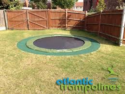 in ground trampoline how to install