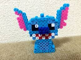 スティッチ 立体 アイロンビーズ ディズニー 3d perler bead perler bead disney perler beads