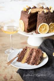 Schokoladen Orangen Torte Mit Mandeln Und Schoko Ganache Rezept Von Zimtkeksundapfeltarte Com Schoko Ganache Orangen Torte Torten