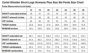 Cartel Whistler Womens Plus Size Ski Pants Sl Magenta Sizes 18 26