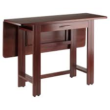 Taylor Drop Leaf Table Walnut Winsome Drop Leaf Table Drop Leaf Dining Table Leaf Table