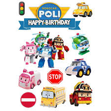 The star of the cake was roy the firetruck, the celebrant's favorite character. Buy Robocar Poli Topper Cake Seetracker Malaysia