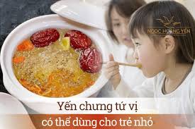Tổ yến chưng tứ vị