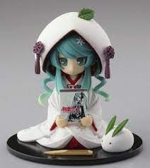 robot check hatsune miku anime figurines miku