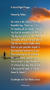 A Good Night Prayer By Lrt04 04 2018 Auckland New Zealand Good Night Prayer Night Prayer Nighttime Prayer