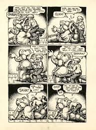 Albert Moy : Original Comic Art - Big Ass Comics by Robert Crumb