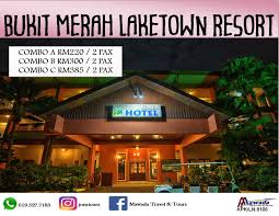 Bukit merah laketown resort aims to make your visit as relaxing and enjoyable as possible, which is why so many guests continue to come back year after year. Jomtours 2d1n Bukit Merah Laketown Resort