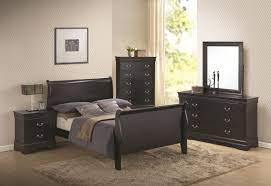 Check spelling or type a new query. Deep Black Sleigh Bedroom Set Furniture Dudes