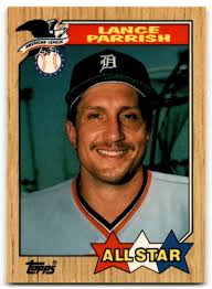 1987 Topps Tiffany Lance Parrish Detroit Tigers #613