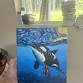Starry Night Orca Paint-n-Sip at Mint City Coffee
