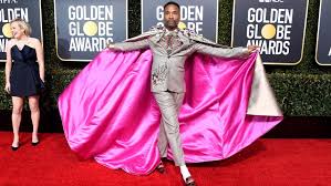 Before embarking on a career as a mainstream pop vocalist, billy porter built a substantial reputation as a theatrical singer in broadway productions such as grease and smokey joe's cafe. Billy Porter Just Wore A Bejewelled Cape And Gucci Loafer Heels To The Golden Globes And Reached Peak Globe Chic The Retold