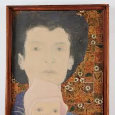 Marcia Marcus, mixed media portrait