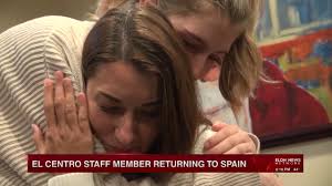 El Centro staff member denied a work visa, temporarily returning to Spain