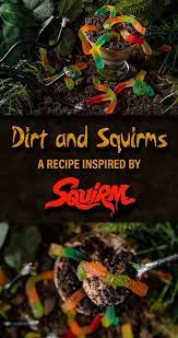 Boozy Dirt And Squirms A Squirm Inspired Recipe Geeks Who Eat In 2020 Recipes Fun Desserts Boozy Desserts