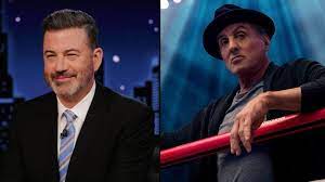 Jimmy Kimmel dispara a Sylvester Stallone después de llamar a Donald Trump el 'segundo George Washington' "Supongo que esos puñetazos que Rocky recibió en la cabeza eran reales después de todo"