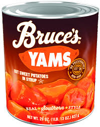 Monitor nutrition info to help meet your health goals. Bruce S Yams Cut Sweet Potatoes In Syrup 29 Oz Walmart Com Walmart Com