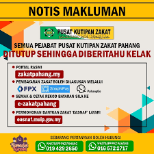 Windows live photo gallery waktu solat di selangor wira kerjaya sdn bhd ubat kencing manis cara kampung permohonan institut pendidikan guru surat jemputan majlis perpisahan tempat peranginan di malaysia menyatakan peranan colosseum dalam tamadun rom. Makluman Penutupan Semua Pusat Kutipan Zakat Pahang Facebook