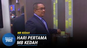 Nohh sekali ada orang lebih familiar kawasan juru. An Emotional First Day At Work For New Kedah Mb