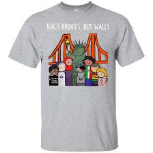 Awesome Build Bridges Not Walls Tshirt Pro Immigrant Shirt 99promocode