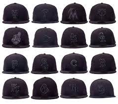 New Era 59fifty Mlb Black Grey Collection Baseball Hat Cap New Era 59fifty Black And Grey Baseball Hats