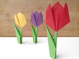 Maybe you would like to learn more about one of these? Easy Paper Tulip Red Ted Art Make Crafting With Kids Easy Fun
