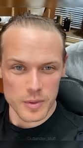 Yes, Sam can wink, Jamie cannot! 😘 @outlander_starz @samheughan  #jamiefraser