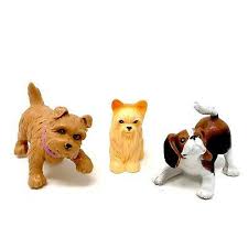 Three Puppy Dog Toy Figures From Mattel Barbie Doll Wee 3 Friends Rain Set Ebay In 2020 Mattel Barbie Dog Toys Barbie Dolls
