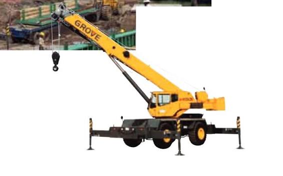 Grove RT650E Rough Terrain Crane