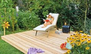 Holzdeck Selbst De Holz Im Garten Holzterrasse Selber Bauen Holzterrasse