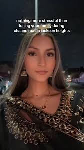 it’s such a vibe but i be fighting for my life during chaand raat in  jackson heights @Munjarin Zaman Soha 😭 #desi